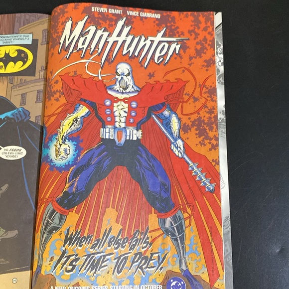 DC Comics Shadow of the Bat #0 Illustration - Blue and Black - Picture 5 of 6